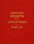 Country Sights for Little Folks – Part 13