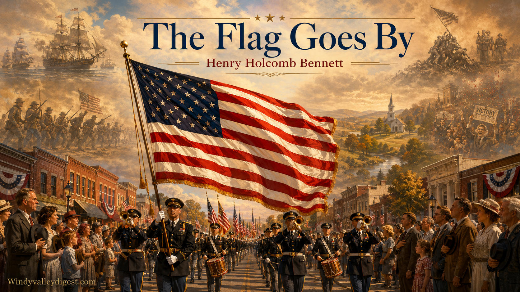 The Flag Goes By